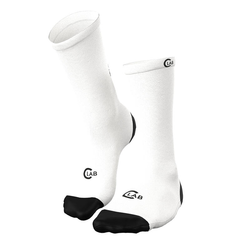 Chaussettes de Cyclisme Respirantes - Blanc / Full Speed