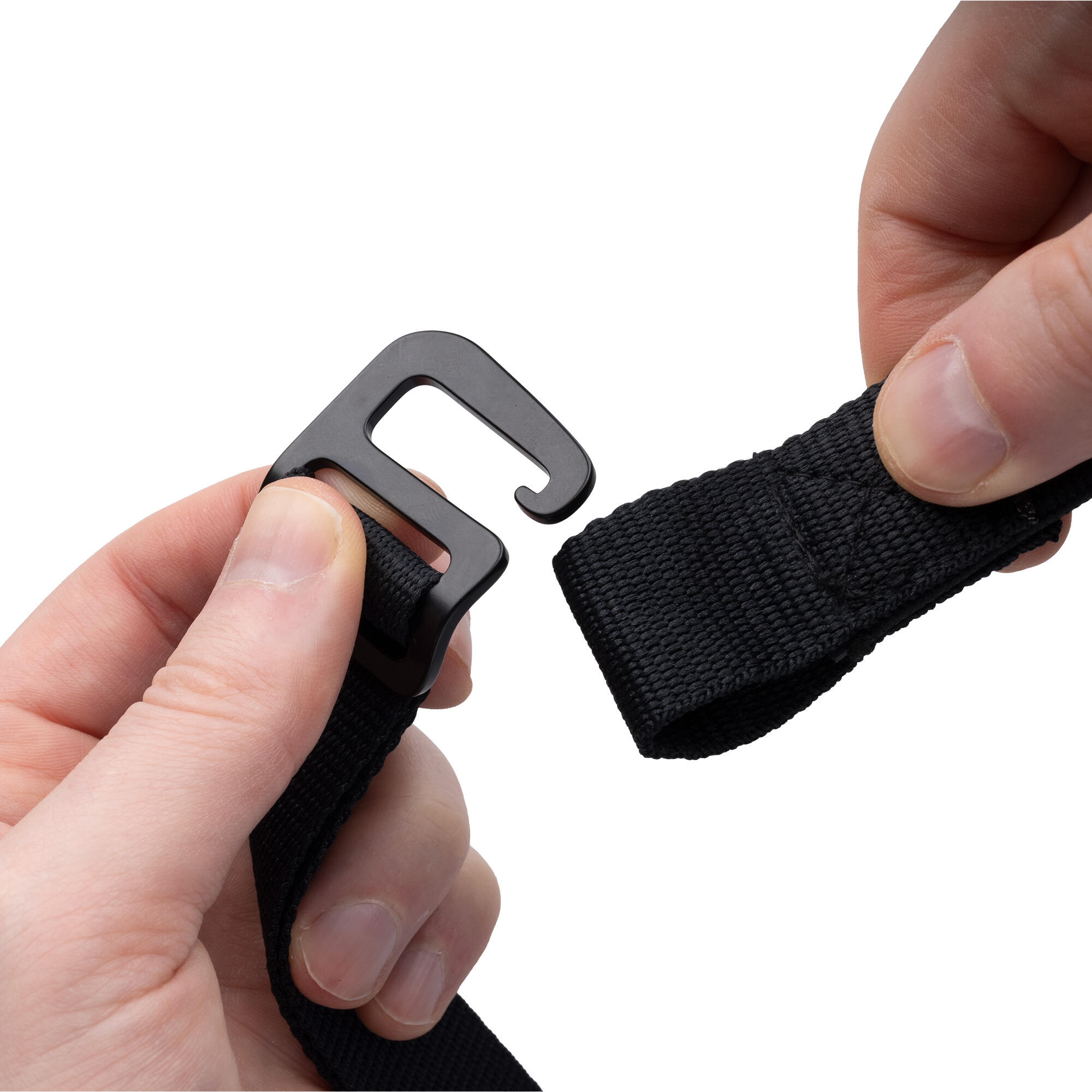 Sangles OXFORD Atlas G-Hook 26 mm x 1,2 m noires, paire 3/6