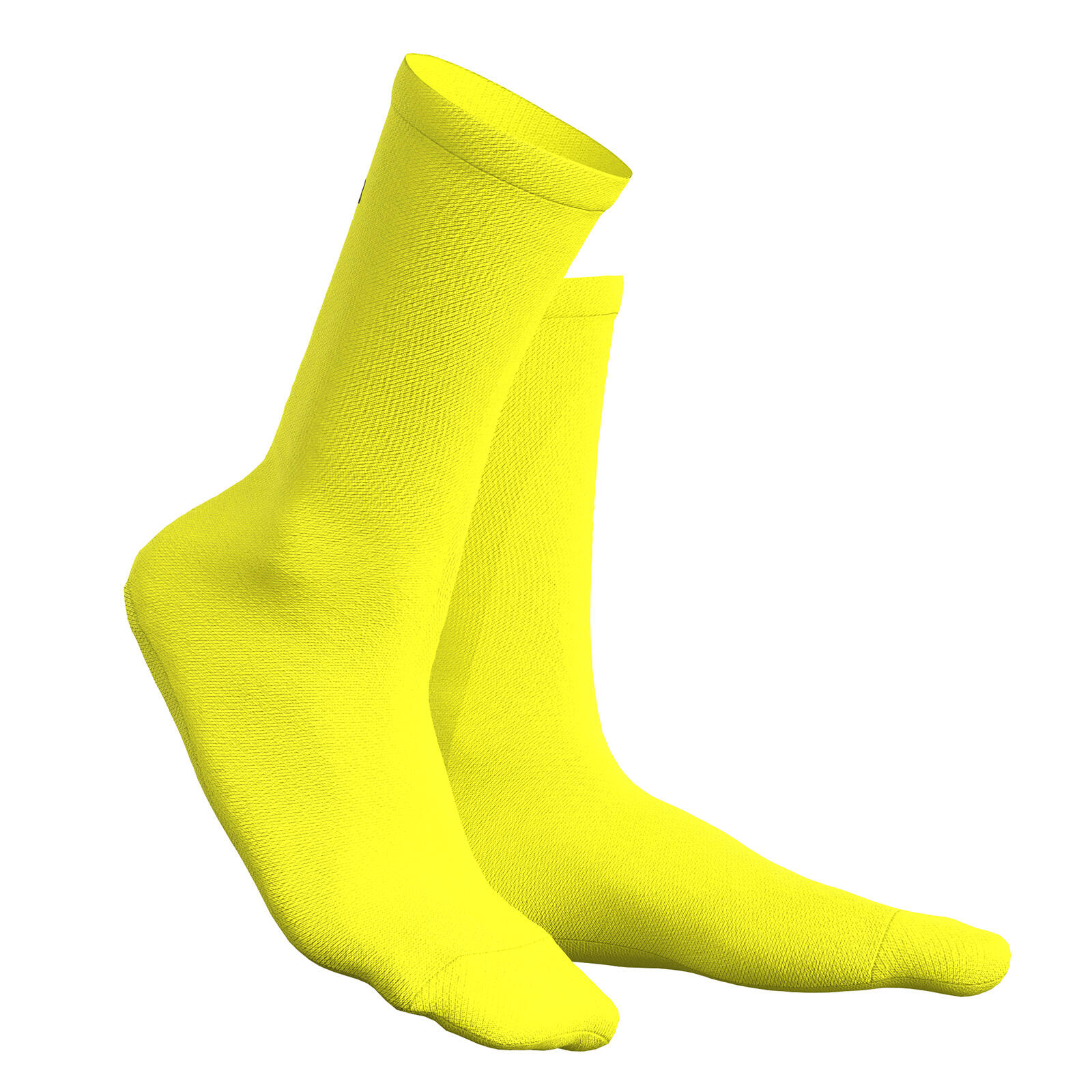 Chaussettes de Cyclisme/Running Respirantes - Jaune Fluo 4/5