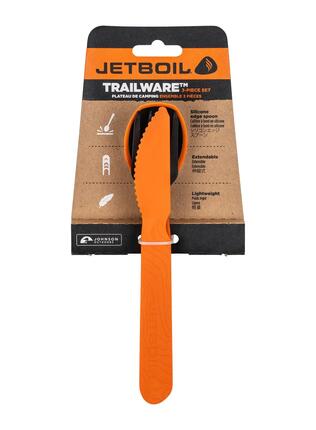 Couverts camping Jetboil TrailWare empilables légers anti-corrosion ergonomiques