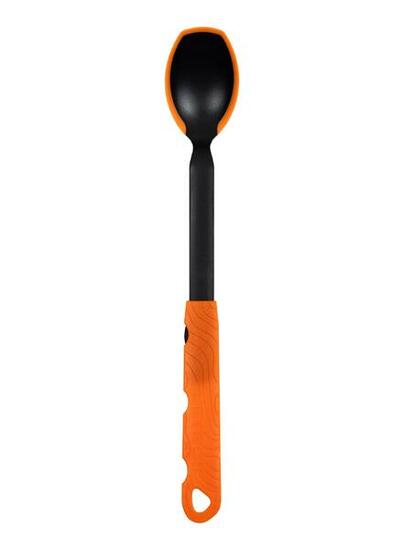 Cuillère Jetboil TrailSpoon extensible silicone orange 26 cm