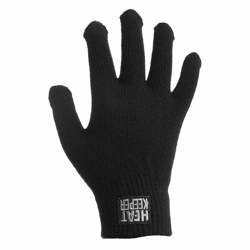 HEAT KEEPER Heatkeeper Kinder Thermo Handschoenen Zwart