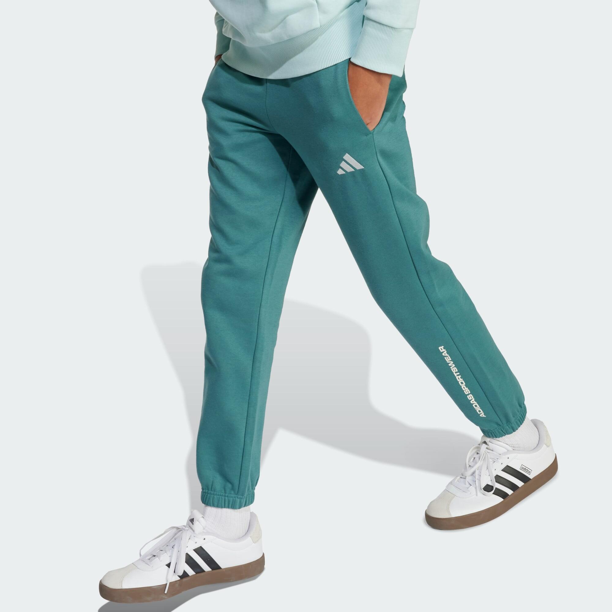 adidas Slogan Fleece Pants 5/5