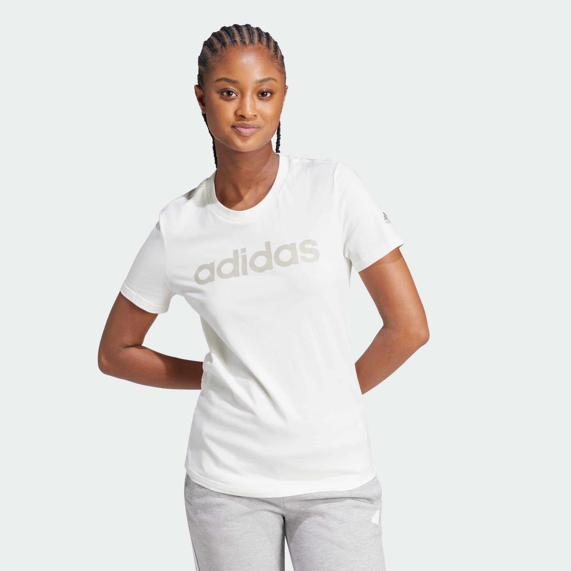 ADIDAS Essentials Slim Logo Tee