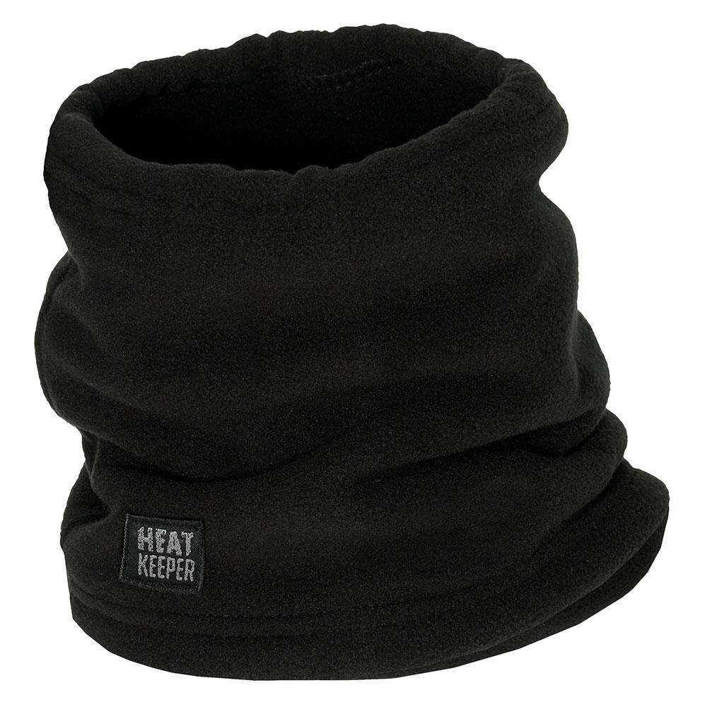 HEAT KEEPER Fleece nekwarmer kinderen - Zwart - 1-Pak - Nekwarmer fleece