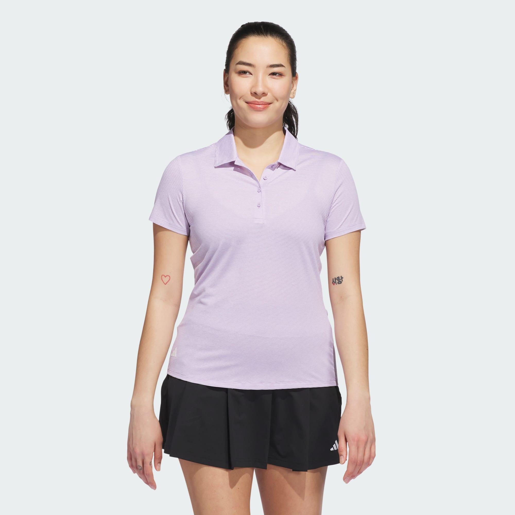 Adidas - Polo Manches Courtes Ottoman Femmes - Polo Manches Courtes - Rose - 42 M/l - Decathlon