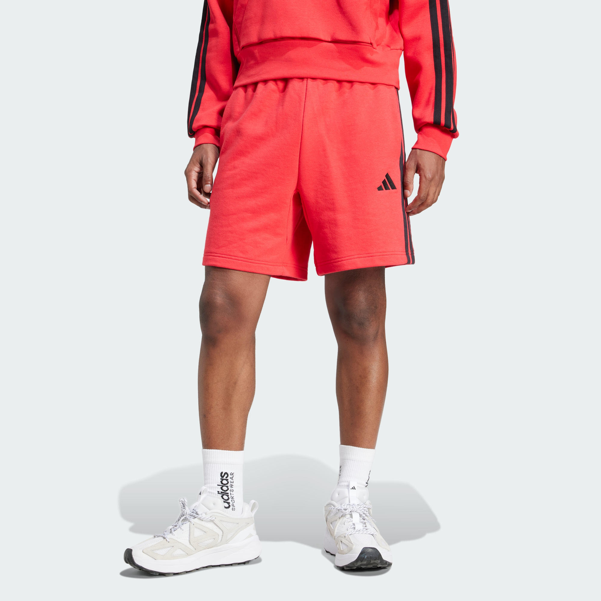 ADIDAS Essential 3-Stripes French Terry Shorts