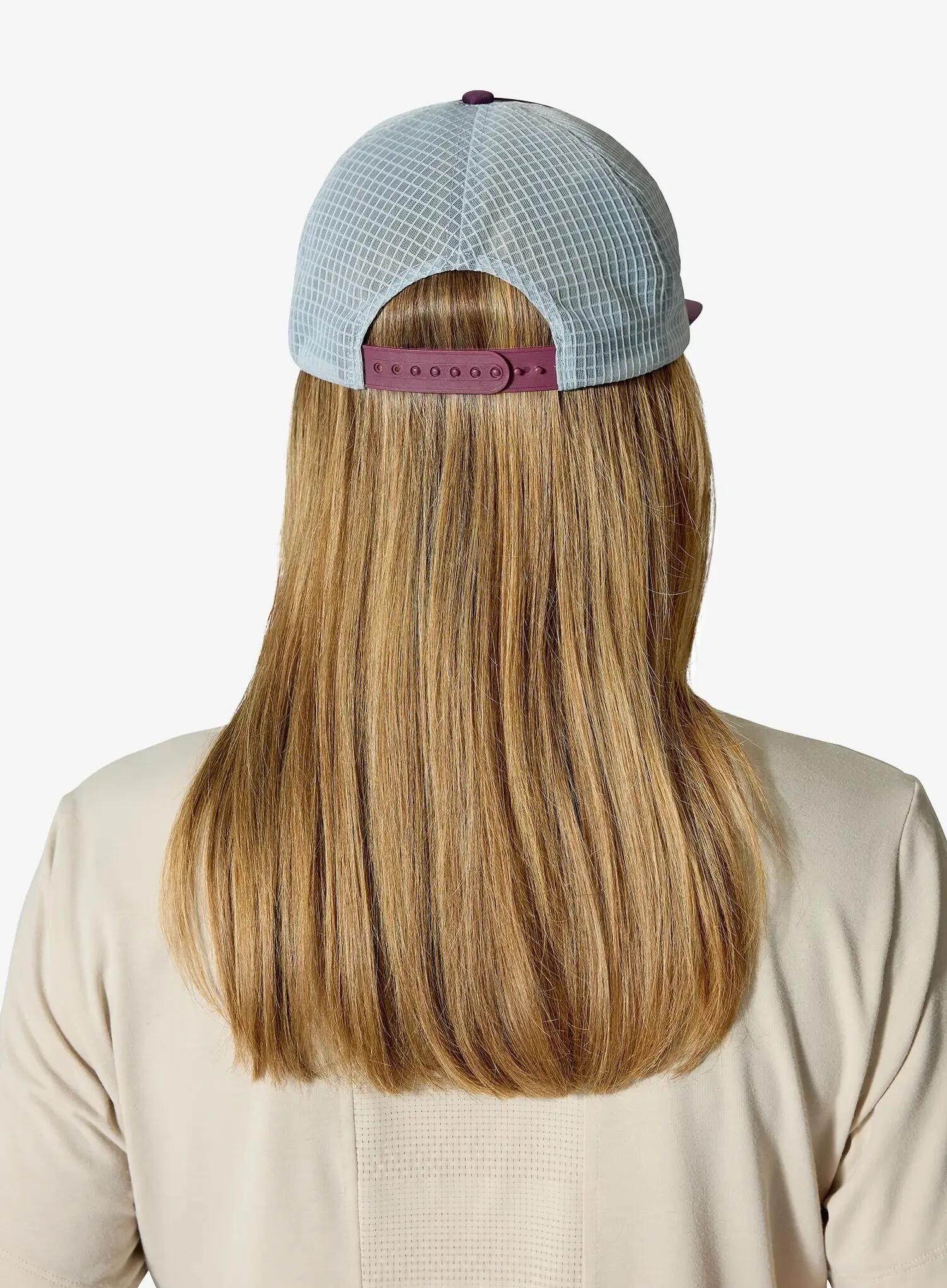 Czapka z daszkiem Rab Cirque Print Cap - mulberry/pewter 4/4