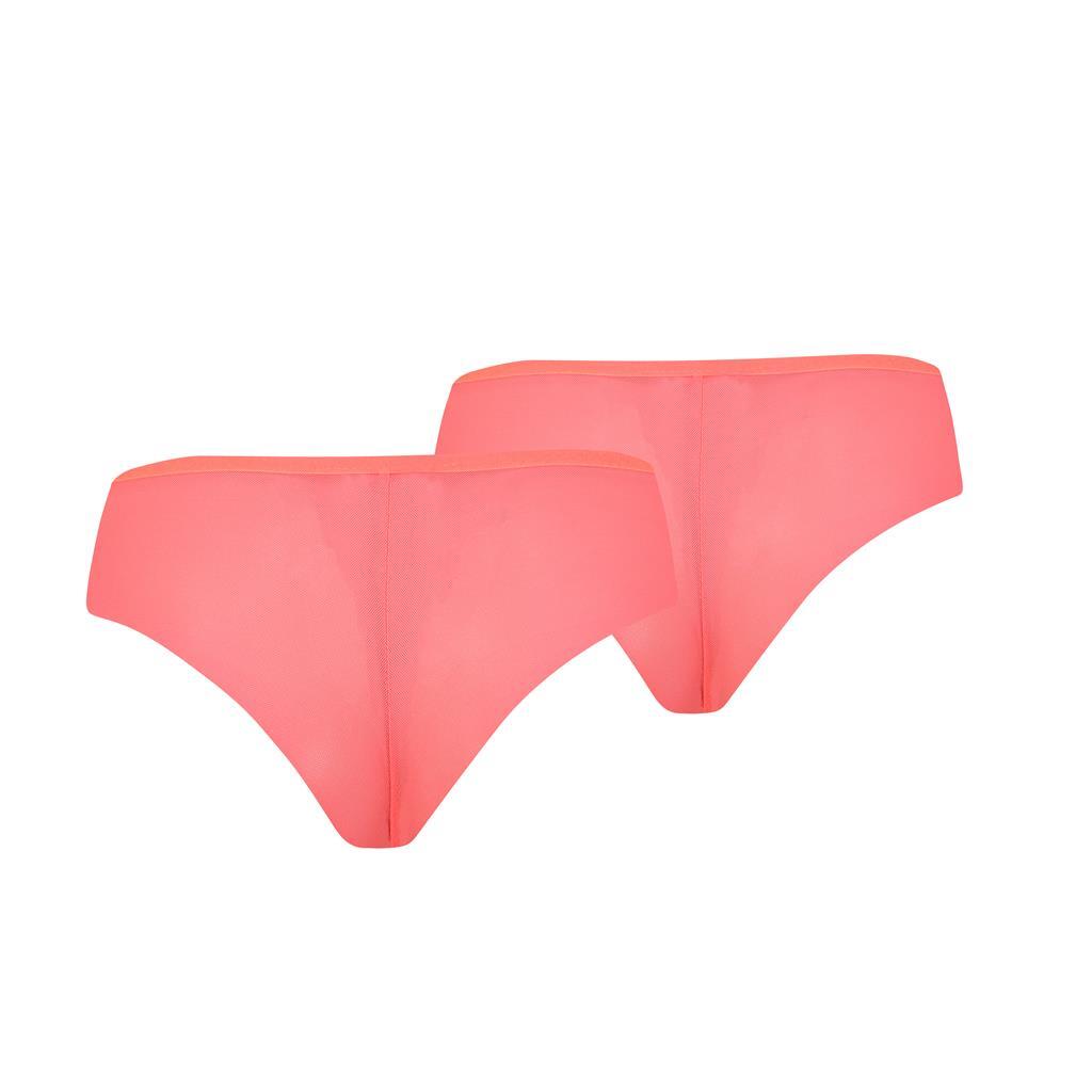 Puma Dames Sporty Mesh Brazilian 2-pack Roze 2/4