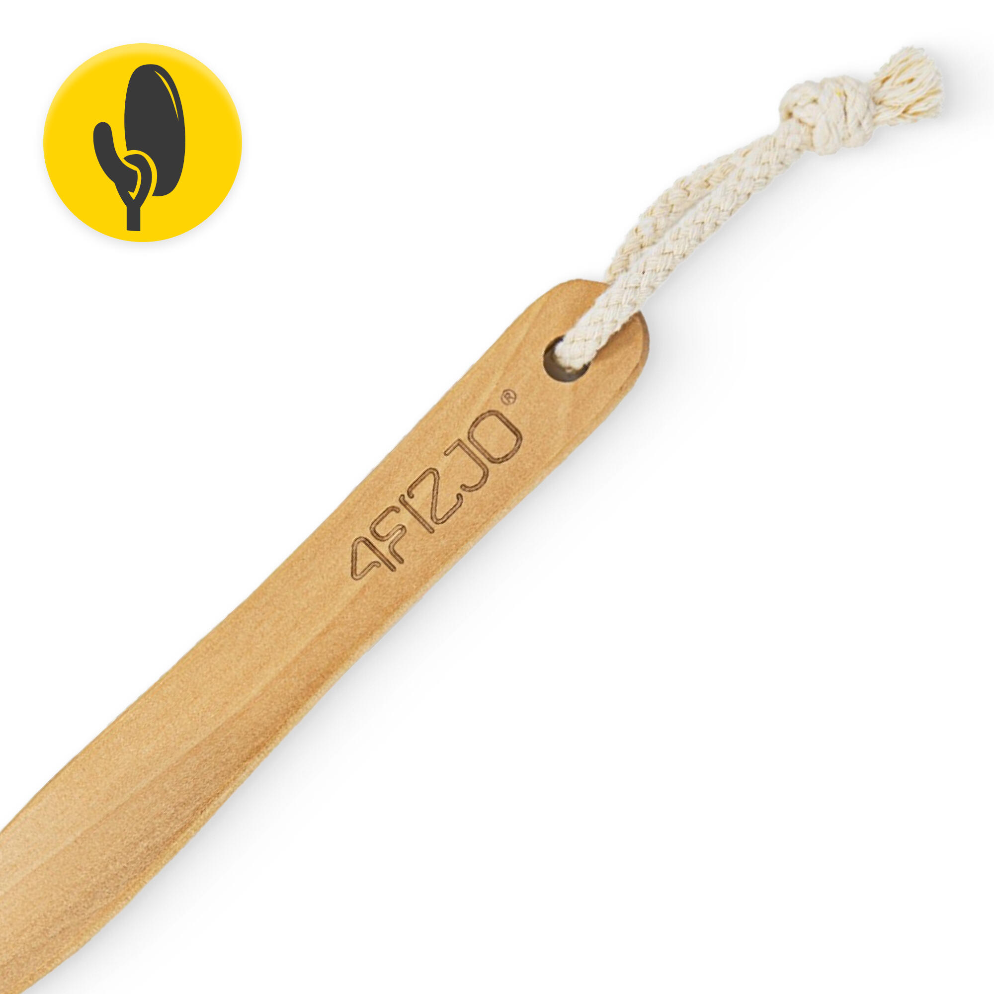 Körperbürste DB4 Lange Badebürste Rückenbürste Naturborsten 4FIZJO 7/7
