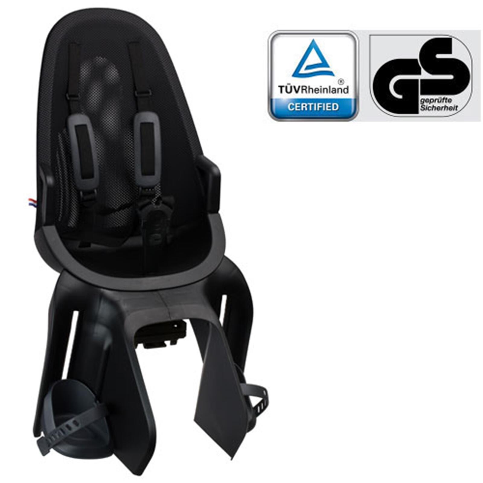 Widek - Qibbel Air Q750 Siège Arrière Mik-hd Carrier Montage Noir - Siège Vélo Enfant - Noir - Taille Unique - Decathlon