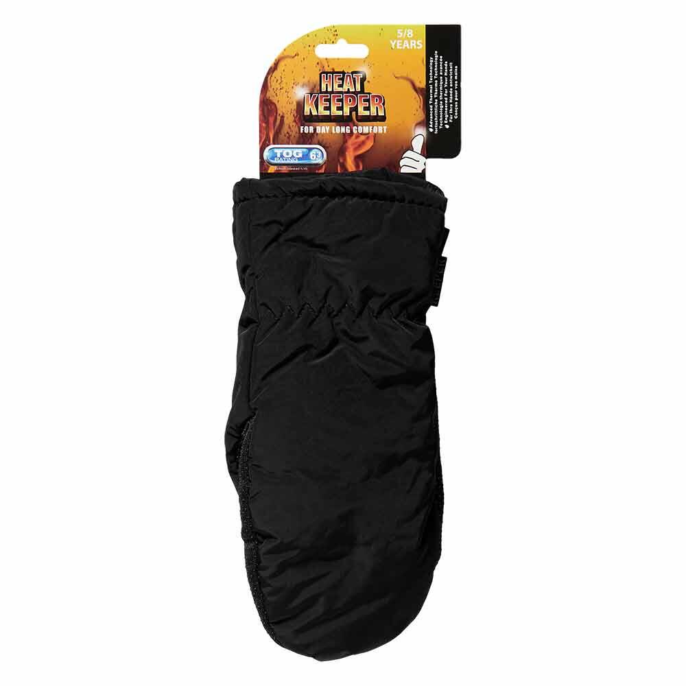 Heatkeeper Kinder Thermo Wanten Mega Zwart 5/6
