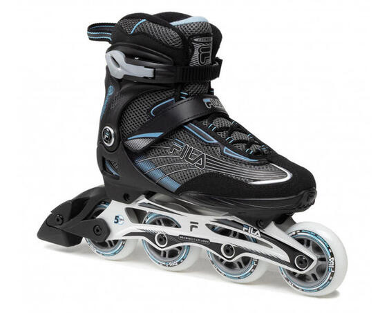 Fila Pattini in Linea MIZAR 80 LADY BLACK/LIGHTBLUE 42