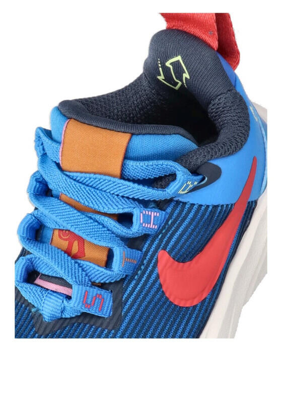 Deportivas Running Niño Suela Plana - Modelo Dz7578 Azul 6/6