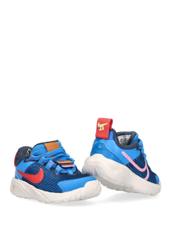 Deportivas Running Niño Suela Plana - Modelo Dz7578 Azul 5/6