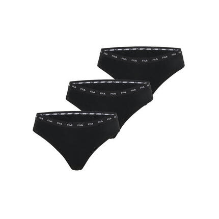 Lot de 3 strings femme uni