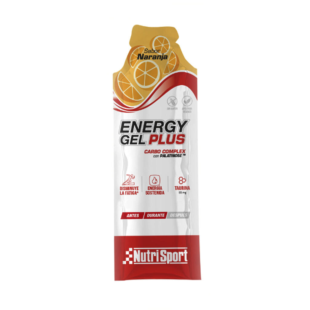 NUTRISPORT Energy gel plus - 66g Laranja da Nutrisport