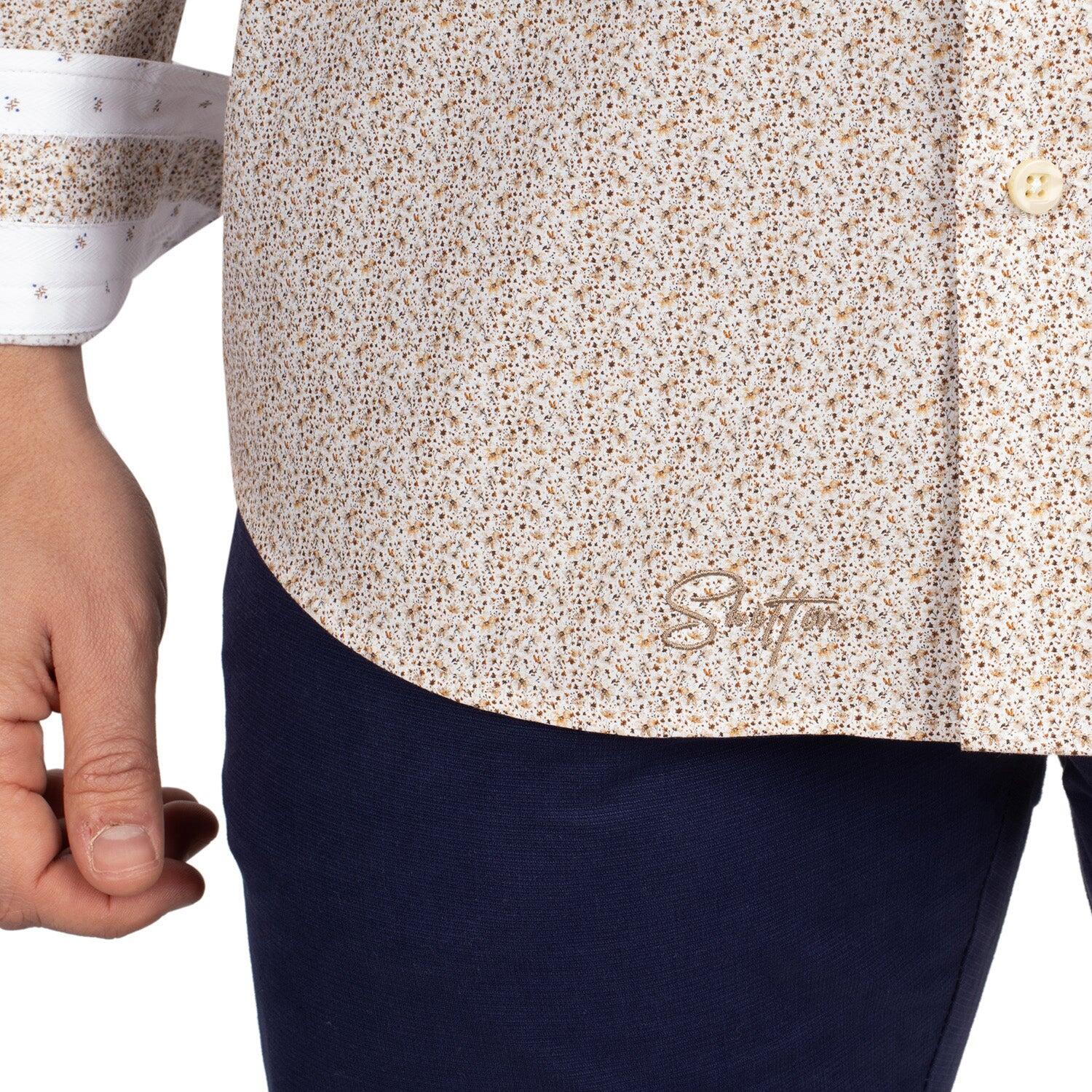 Chemise à fleurs homme 4/5