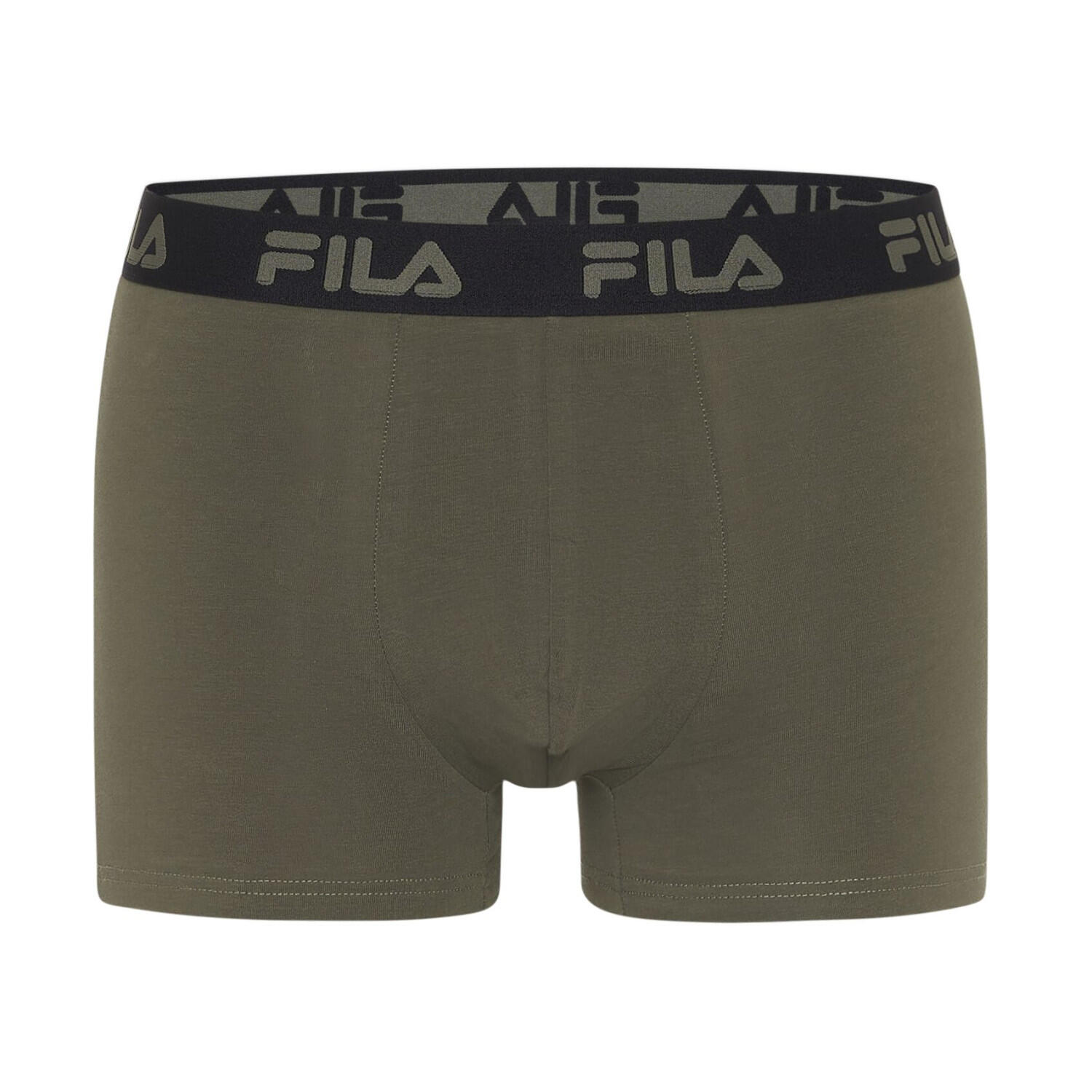 Lot de 4 boxers homme en coton uni 2/5