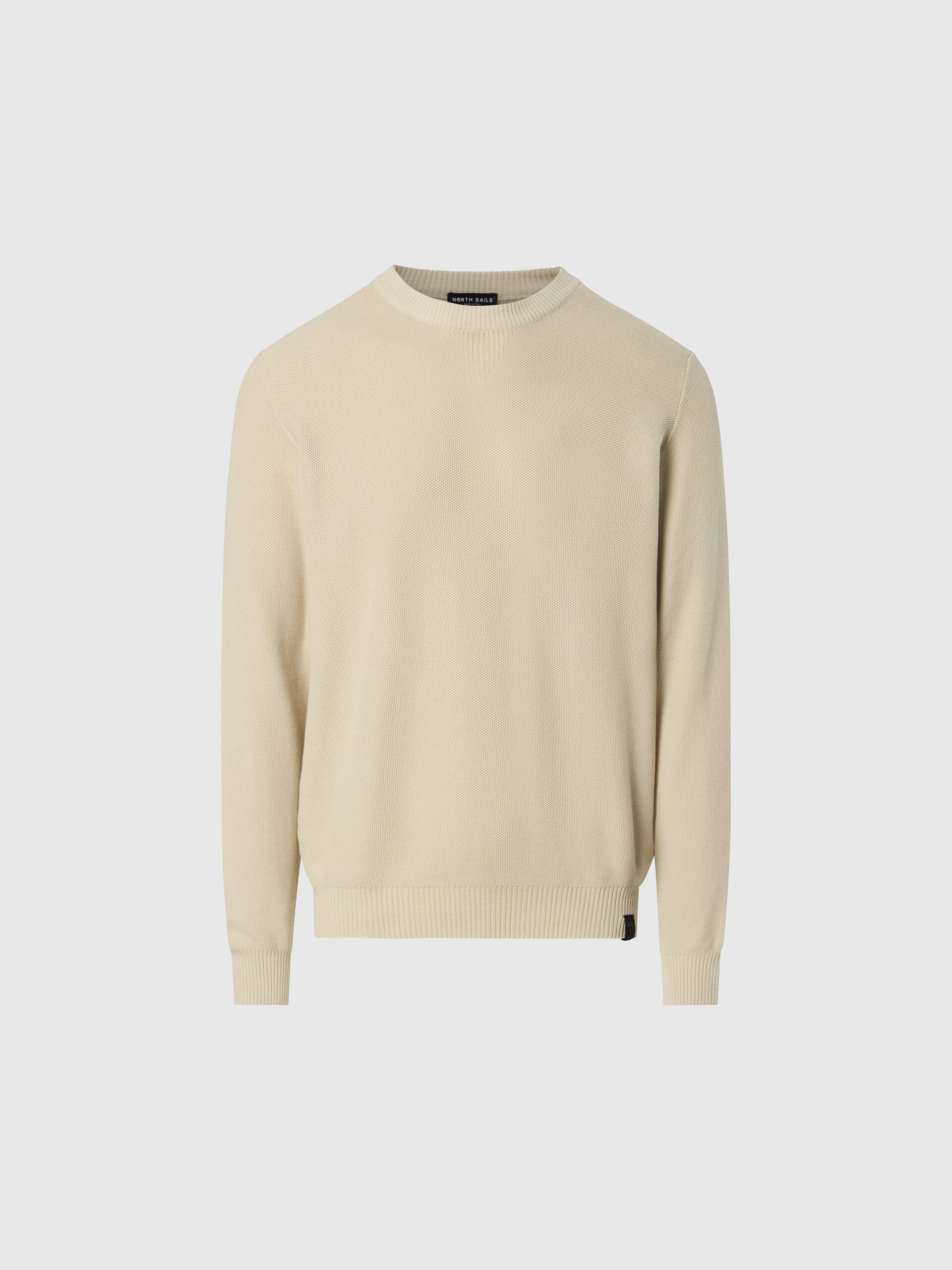 Maglione girocollo a nido d'ape da uomo 3/3