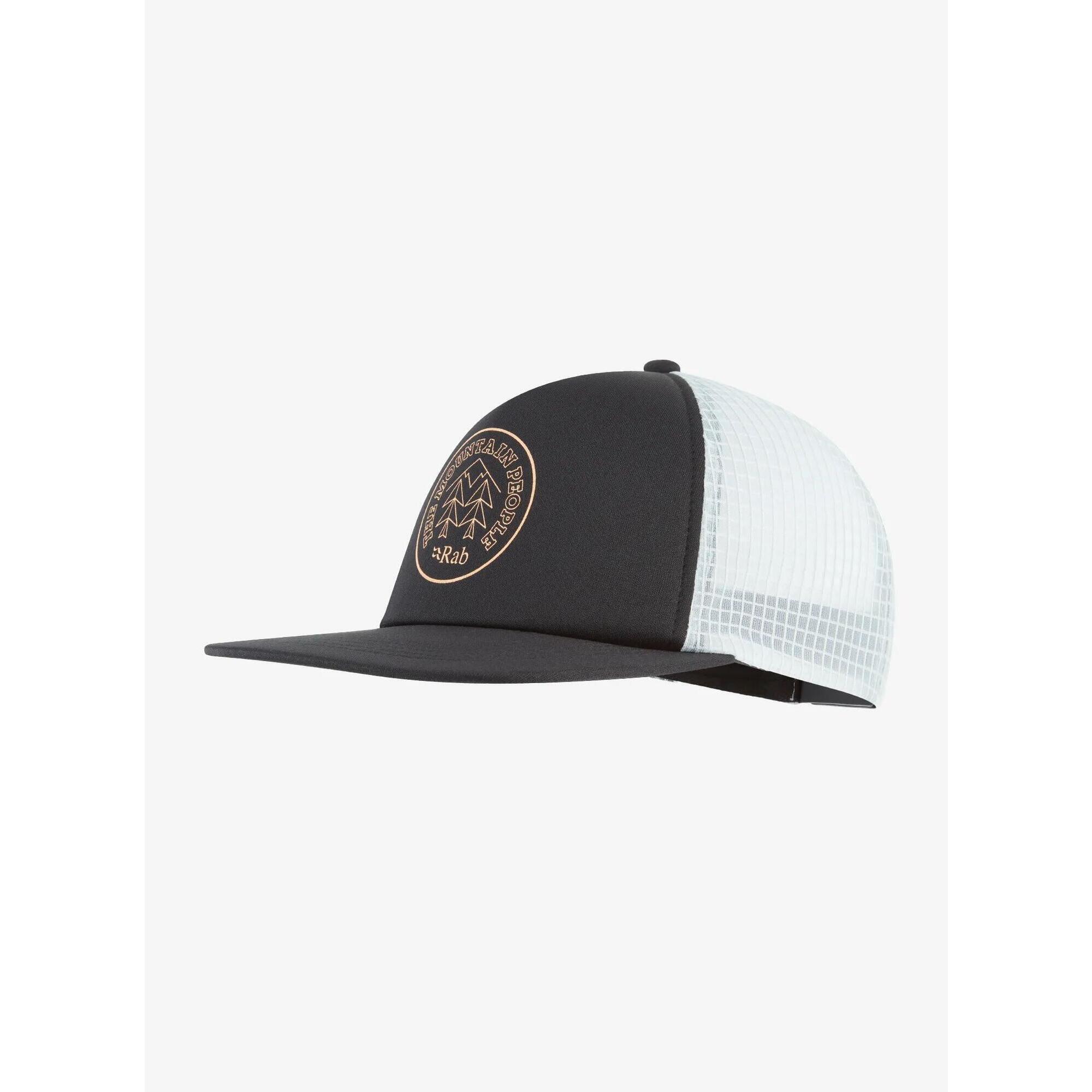 Czapka z daszkiem Rab Cirque Print Cap - beluga/pewter
