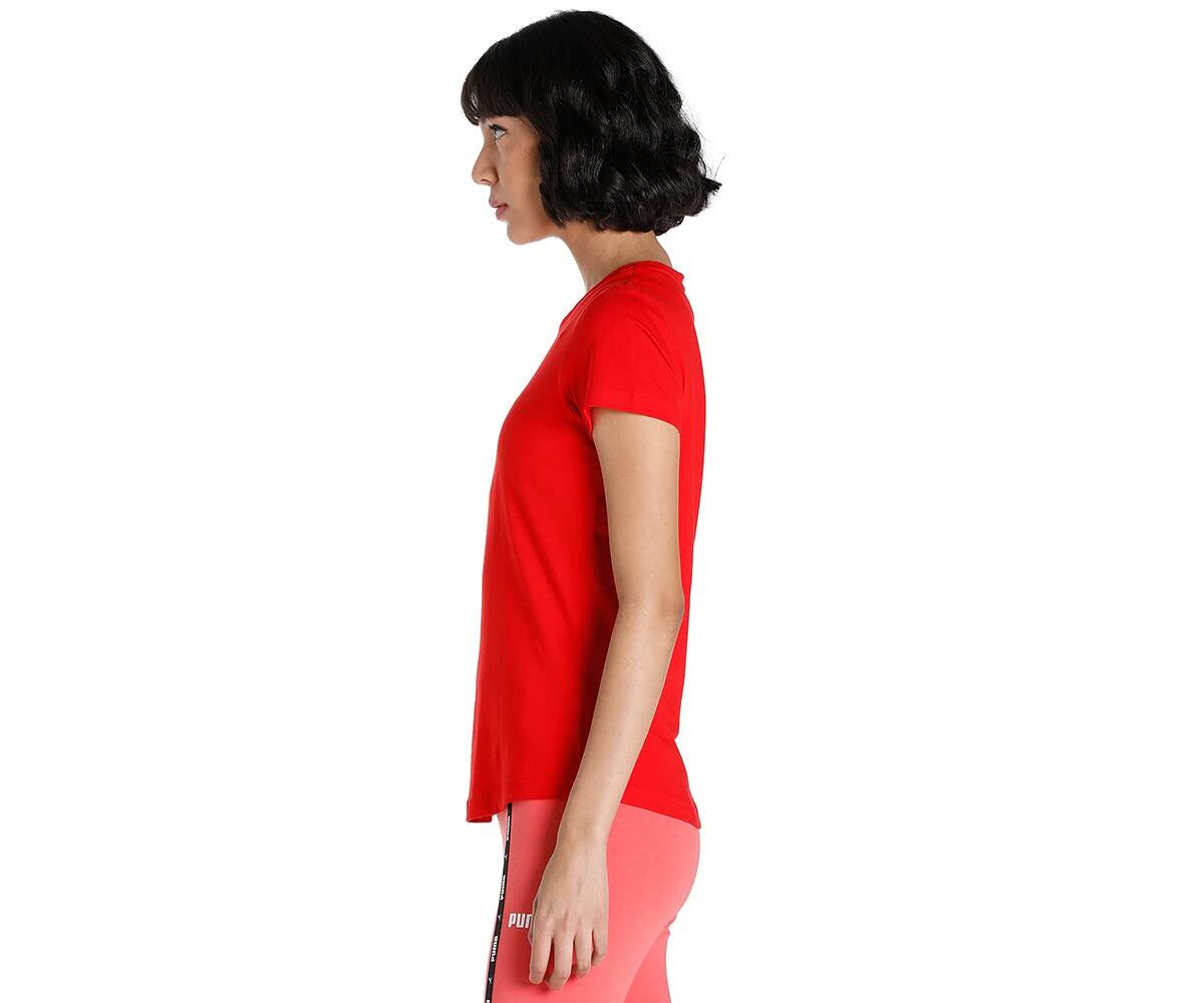 T-shirt décontracté Puma Teamgoal 23 W - Rouge Puma, 100% coton XS 3/7