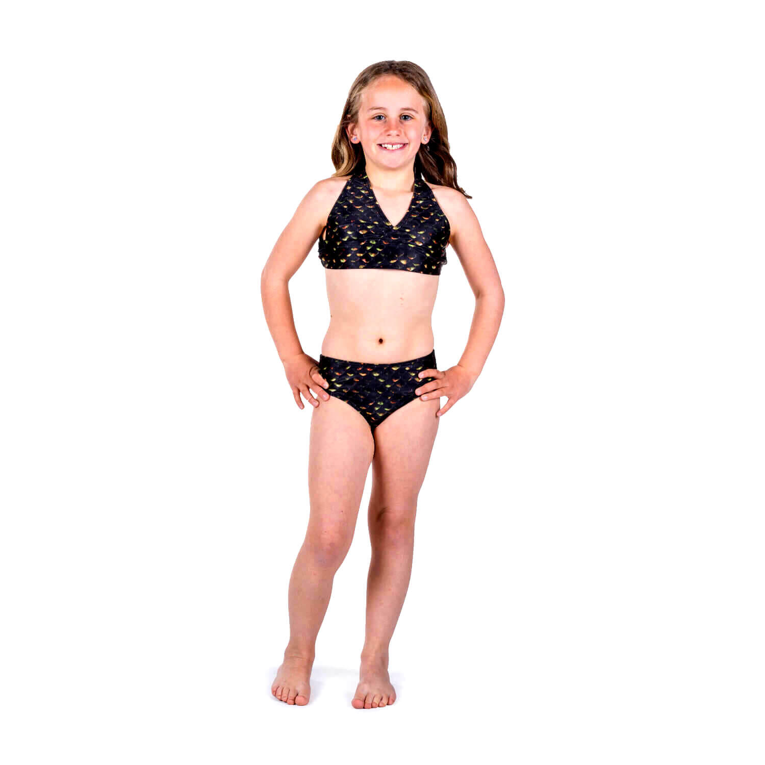 Sun Tails - Bikini Sirène Sea Monster L Noir — Taille 44, Bas Taille Haute - Maillot De Bain 2 Pièces (bikini) - Noir - 44 L - Decathlon