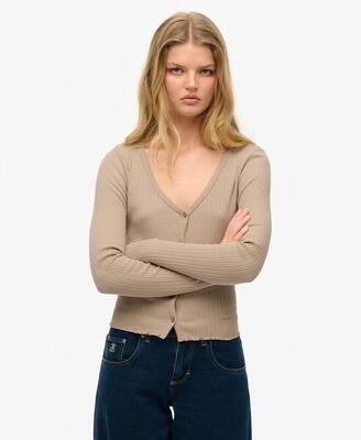 Blouse met knopen, essentieel met lange mouwen