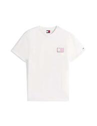 T-shirt pour Homme Tommy Hilfiger Slim pop Blanc