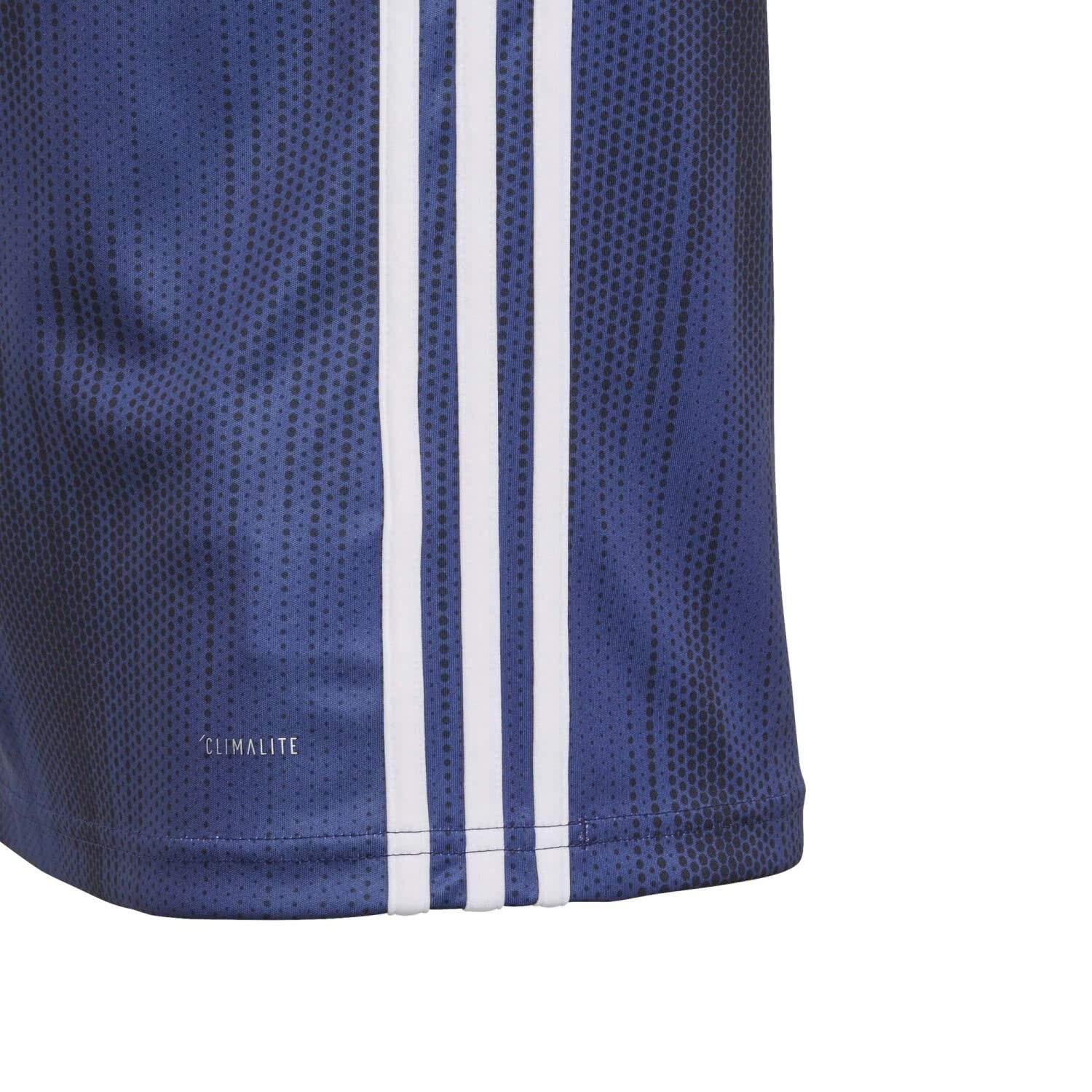 Maglia Unisex Bambini Adidas Tiro 19, Blu Scuro/Bianco, 164 3/6