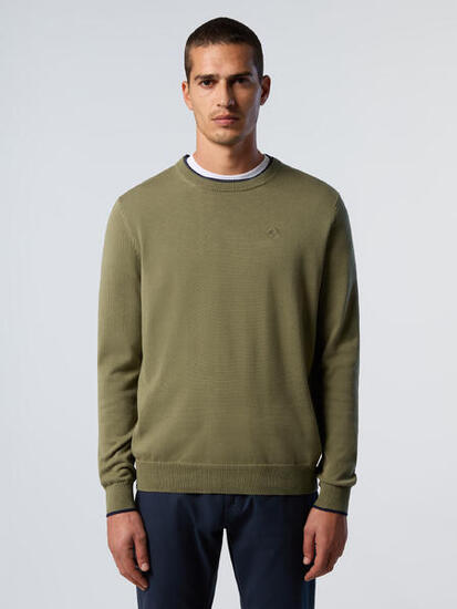 Maglione Logo ricamato per uomo