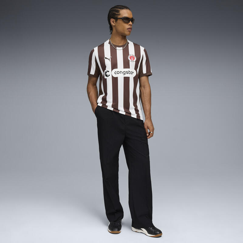 Tricou fotbal bărbați 25/26 Heimtrikot maro PUMA