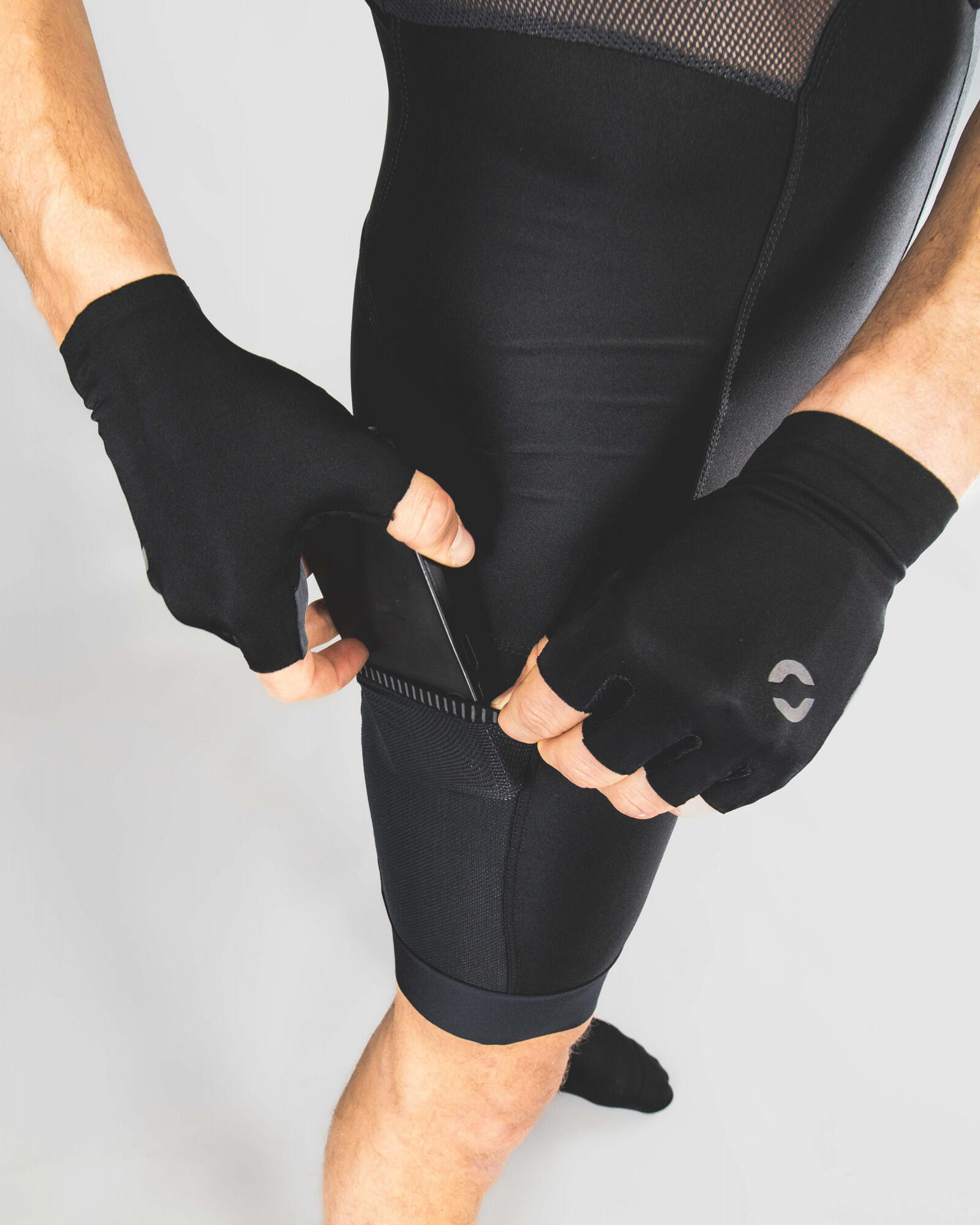 Gravel fietsshort met bretellen uniseks - GABIN 4/6