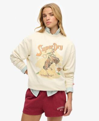 Ruime trui met souvenirpatroon