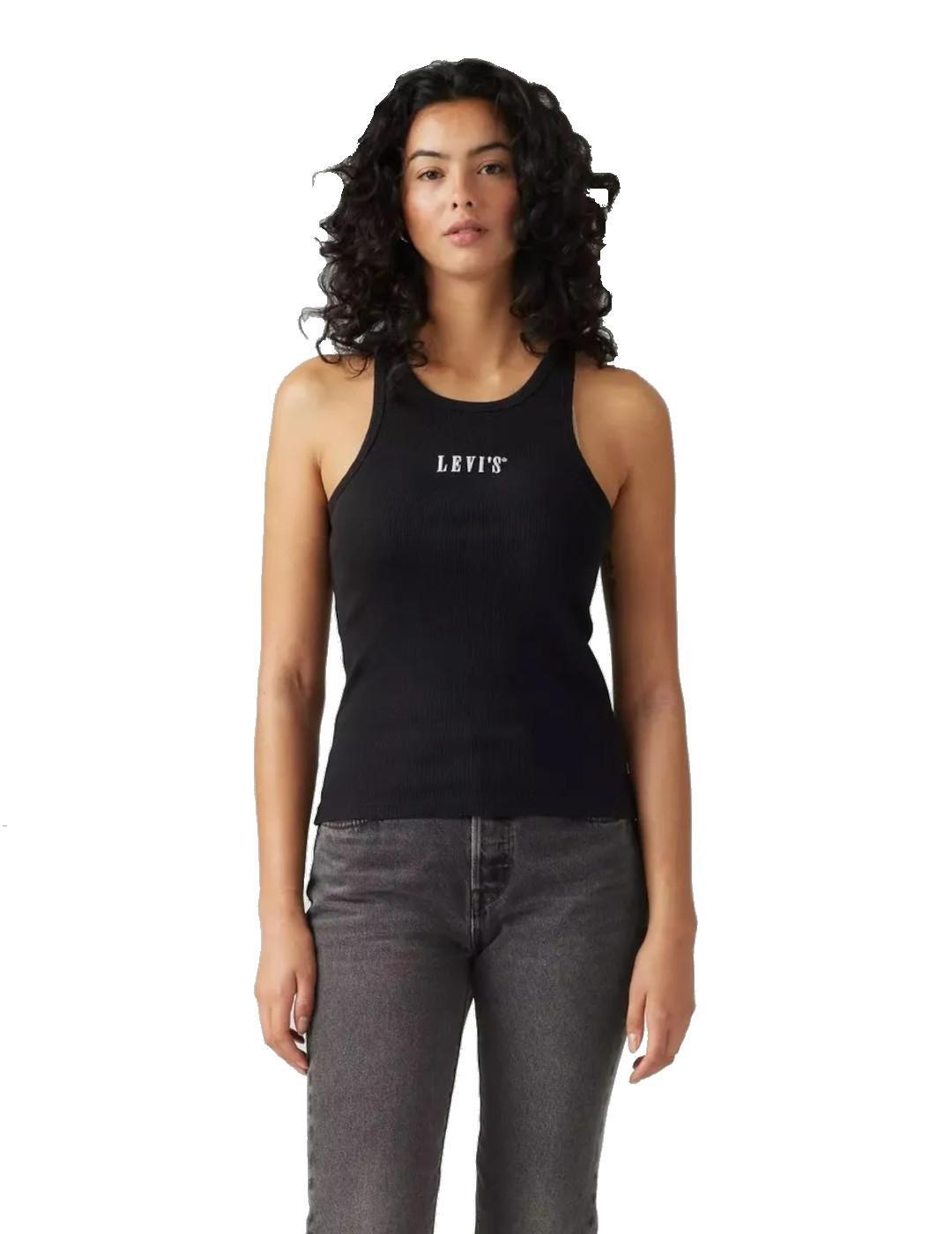T-shirt pour femme Levis Gemini Noir 2/4
