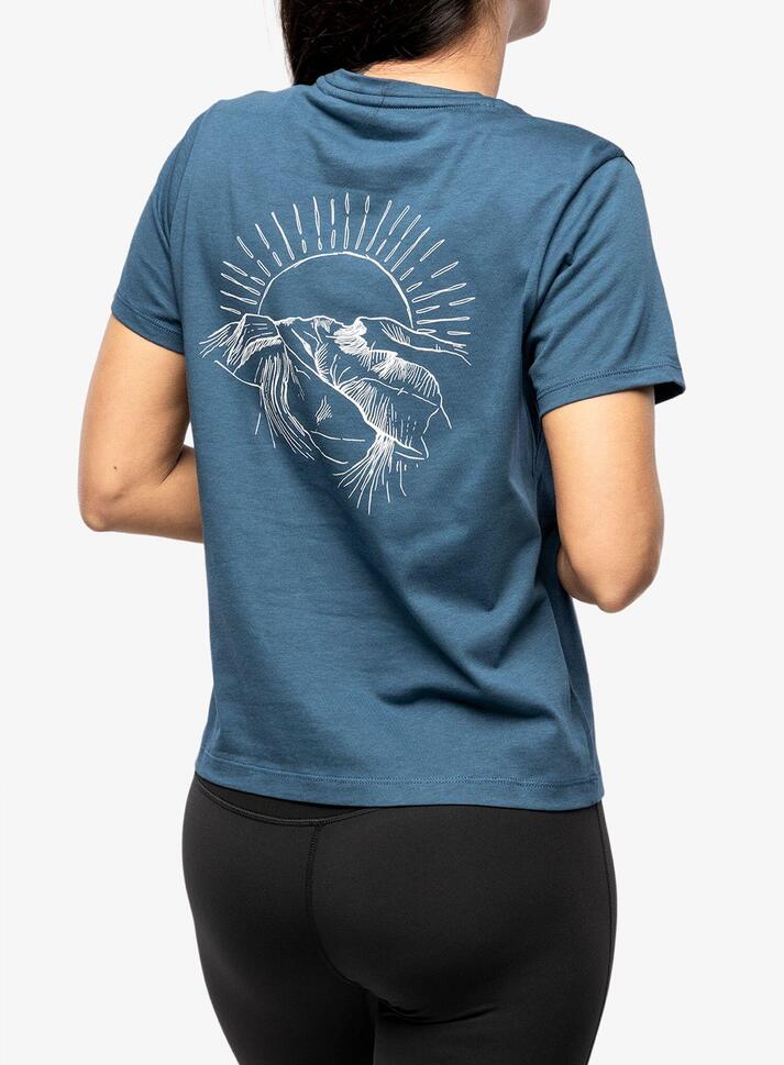 Koszulka damska Inov-8 Graphic Tee SS Skiddaw