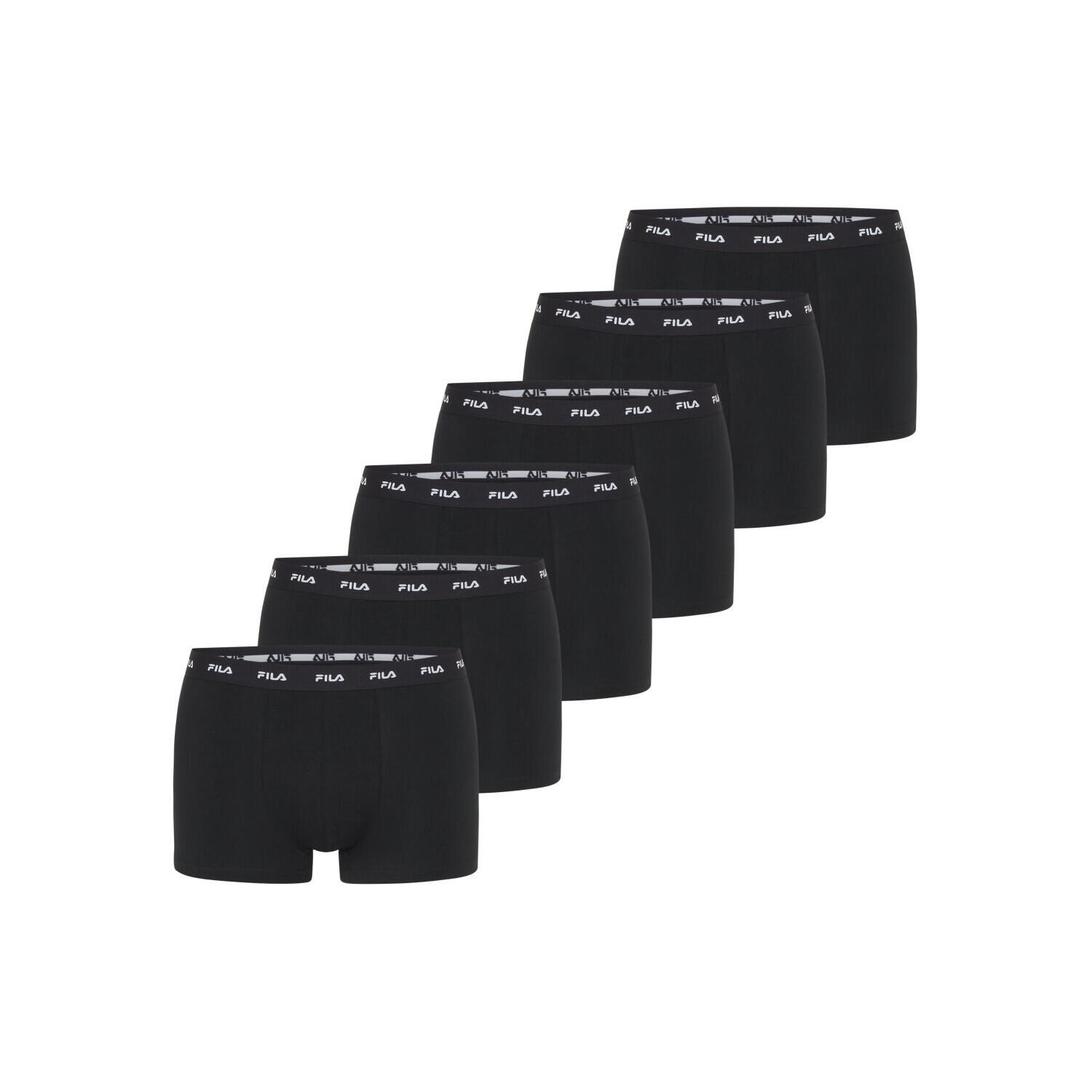 Fila - Lot De 6 Boxers Homme Fila Fu5256 Noir - Caleçon - Multicolore - Decathlon