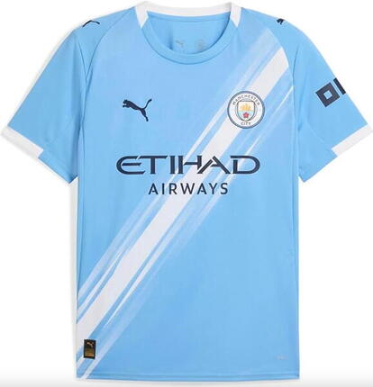 Maillot Domicile Manchester City 2025/26