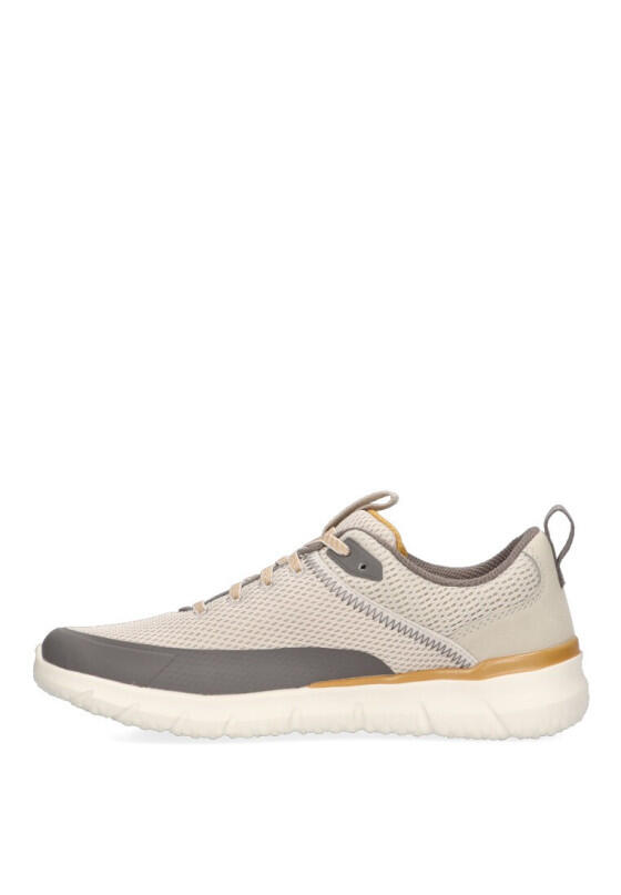 Deportivas Casual Hombre Suela Plana - Modelo 210573 Beige 3/6