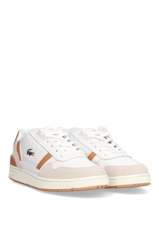 Deportivas Casual Hombre Suela Plana - Modelo T-clip Contrasted Blanco 2/6