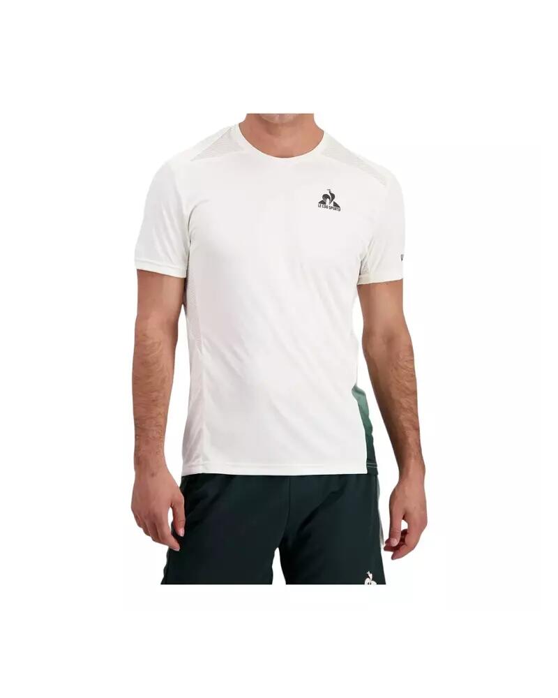 Le Coq Sportif TENNIS PRO Tee SS 24 NÂ°3 Blanc 3/5