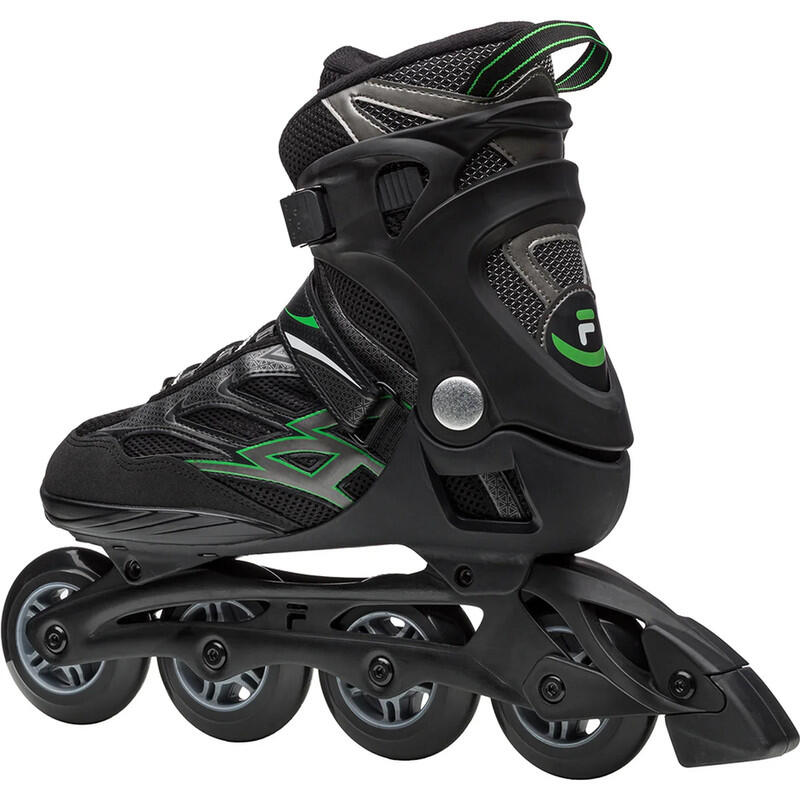 Fila Pattini in Linea WAVE 84 BLACK/GREY/GREEN 43 2/4