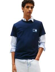 T-shirt pour homme Tommy Hilfiger Slim pop couleur bleu