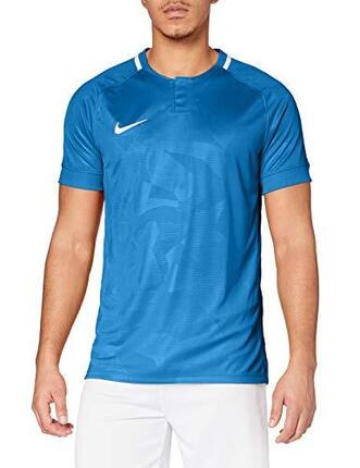 T-shirt de football Nike Challenge II pour homme, bleu royal/blanc, XL