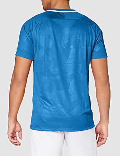T-shirt da calcio Nike Men's Dry Challenge II in Nero/Bianco, M 3/4