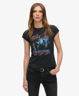 Kurzarm-T-Shirt Motley Crue von SUPERDRY