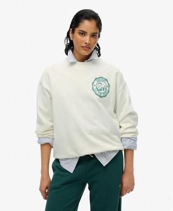 Pull ample en coton pour l'extérieur Lo-fi Mono de SUPERDRY