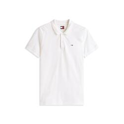Polo pour homme Tommy Hilfiger Slim Blanc