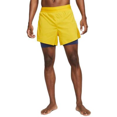 Nike yoga hot s shorts voor meisjes in geel