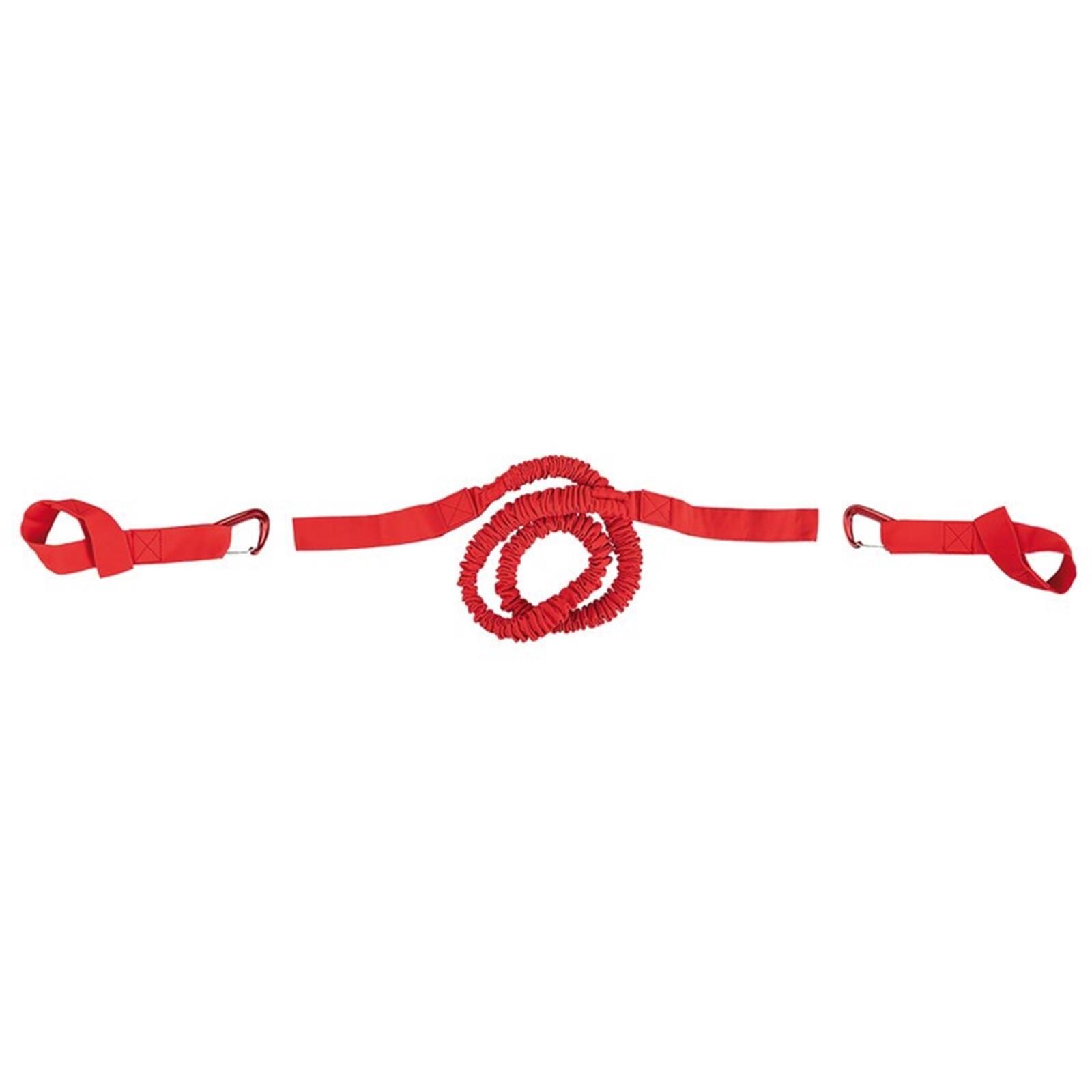 M-WAVE M-Wave Fahrrard-Abschleppseil Trail Rope rot, für Sport und Freizeit